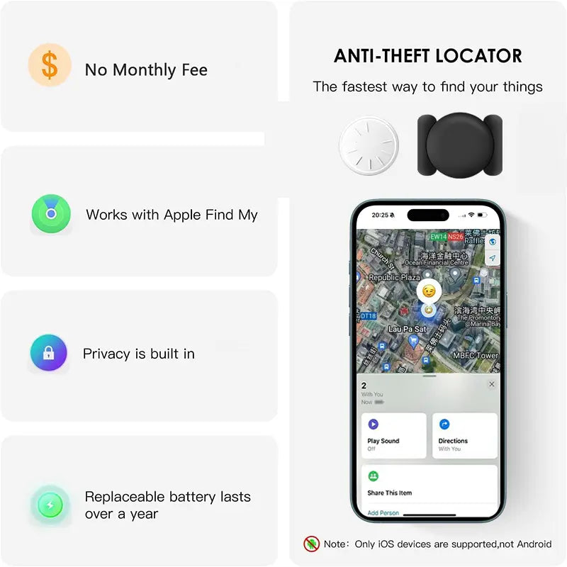 Sreyos Ultra-Slim Magnetic GPS Tracker