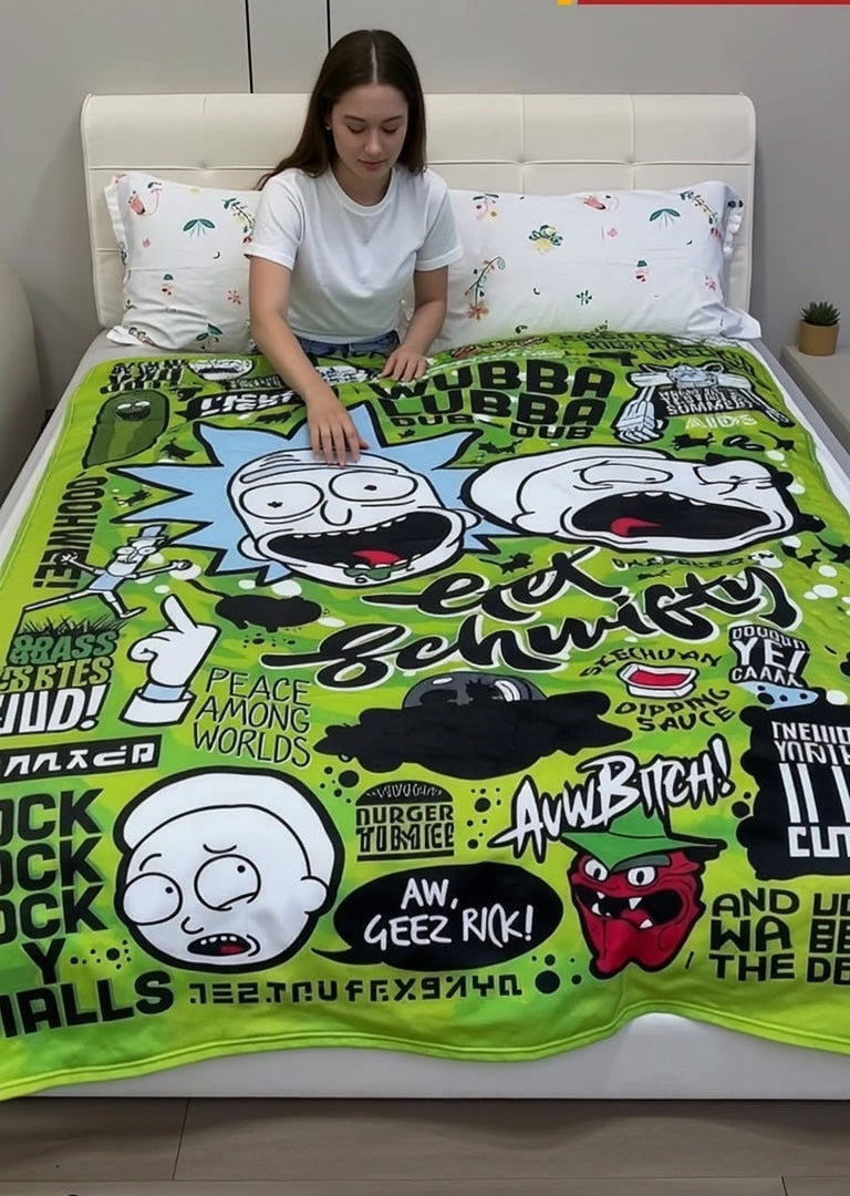 Rick & Morty Blankie