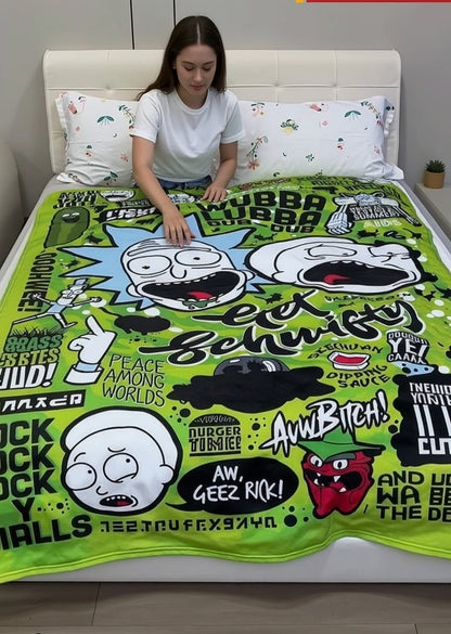 Rick & Morty Blankie