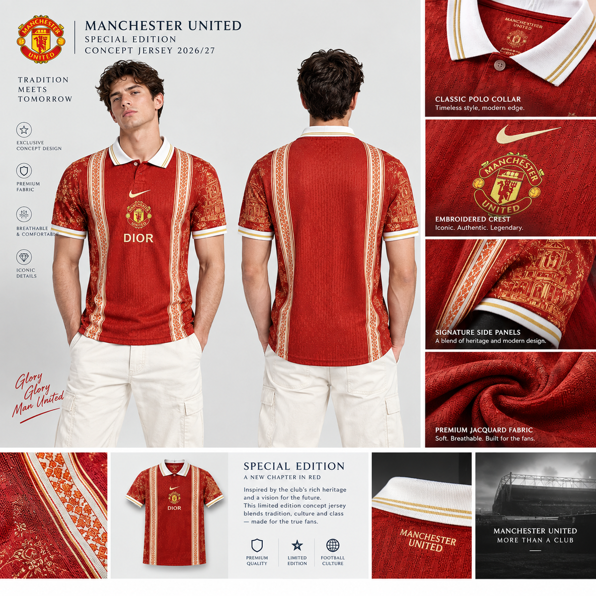 Man United Special Edition Concept Jersey 2026/27