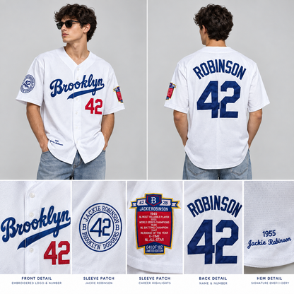 Legend 42 Jackie Robinson Baseball Jersey
