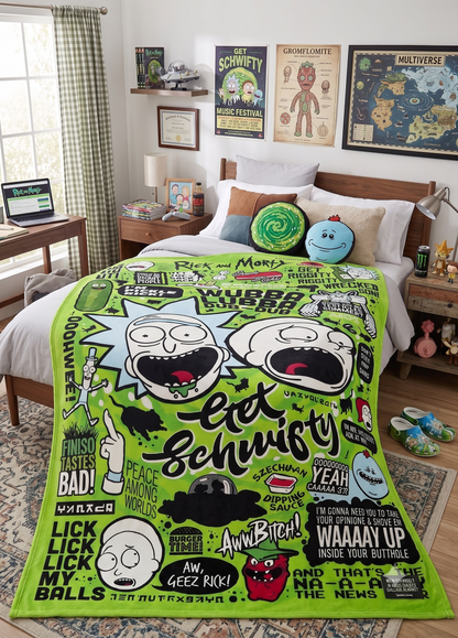 Rick & Morty Blankie
