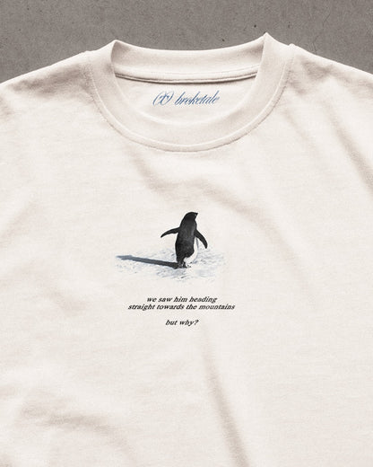 Be the Damn Penguin – Viral Oversized Aesthetic T-Shirt