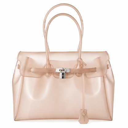 Jelly Tote Bag – Clear & Frosted Translucent Handbag Firkin Jelly | Sreyos