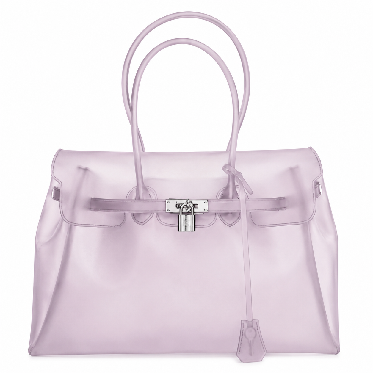 Jelly Tote Bag – Clear & Frosted Translucent Handbag Firkin Jelly | Sreyos