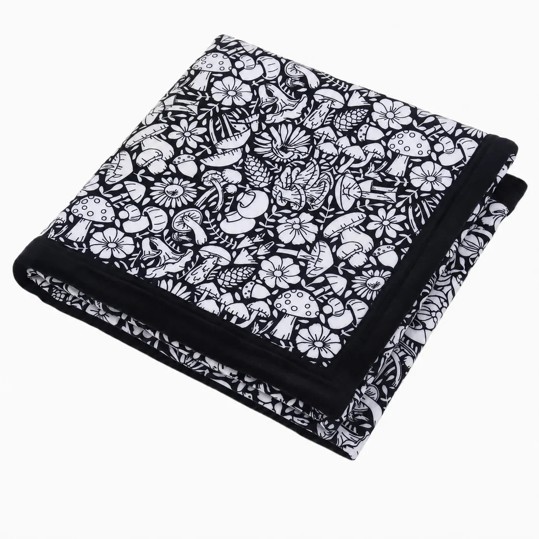 Mushroom World design variant of the Sreyos coloring blanket