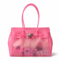 Frosted Hot Pink Jelly