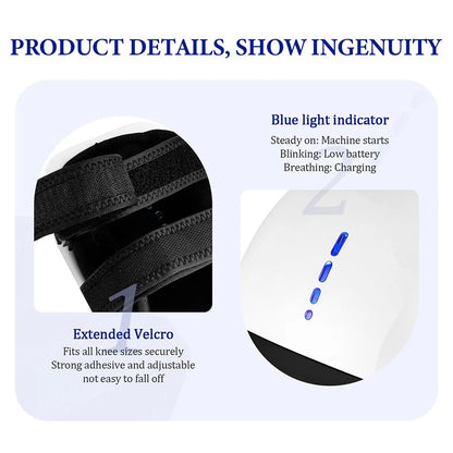 Smart Knee Massager with Heat & Vibration 🔥 Buy 1 Get 1 Free