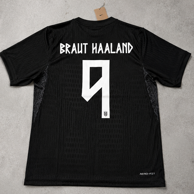 Norway Haaland Jersey No 9 (Away) Player Edition