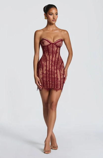 Sian Mini Dress - Black