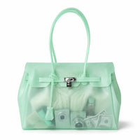 Frosted Mint Green Jelly