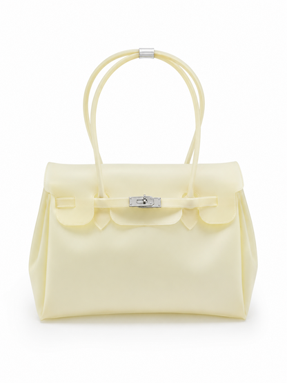 Jelly Tote Bag – Clear & Frosted Translucent Handbag Firkin Jelly | Sreyos